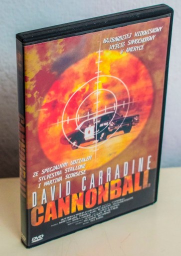 Zdjęcie oferty: Wyścig Gumowej Kuli Cannonball DVD Lektor PL