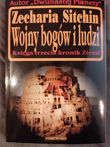 Zdjęcie oferty: SITCHIN - KRONIKI ZIEMI 3 WOJNY BOGÓW I LUDZI