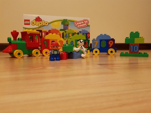 Zdjęcie oferty: Pociąg z cyferkami klocki Lego Duplo 10558