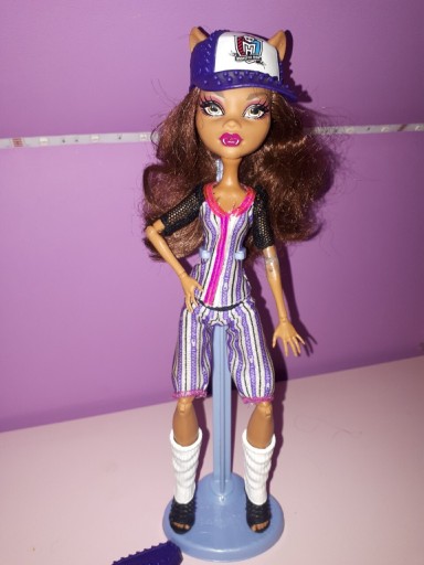 Zdjęcie oferty: Lalka Monster High Clawdeen Wolf basebolistka