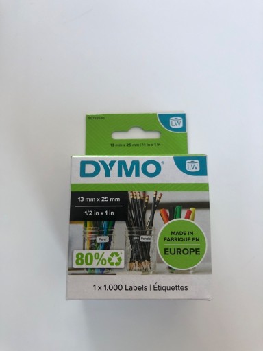 Zdjęcie oferty: Dymo  13mm x 25mm