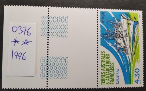 Zdjęcie oferty: 0376 TAAF Antarktyda Francja 1996 **