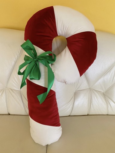 Zdjęcie oferty: Laska cukrowa - świąteczna poduszka dekoracyjna
