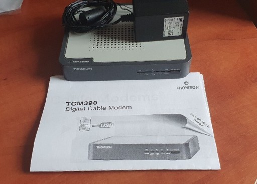 Zdjęcie oferty: THOMSON TCM390 DIGITAL CABLE MODEM