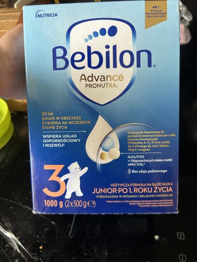Zdjęcie oferty: Bebilon 3 Advance Pronutra
