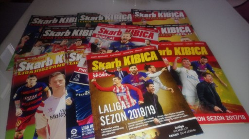 Zdjęcie oferty: SKARB KIBICA La Liga,Serie A,Premiership 2015-19