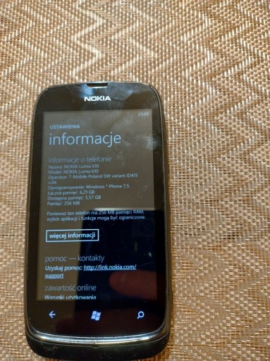 Zdjęcie oferty: Nokia Lumia 610 