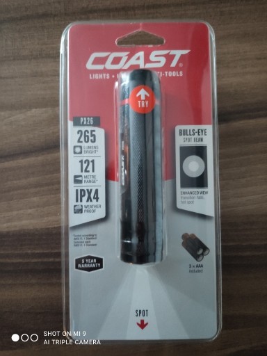 Zdjęcie oferty: Latarka Coast px26 led