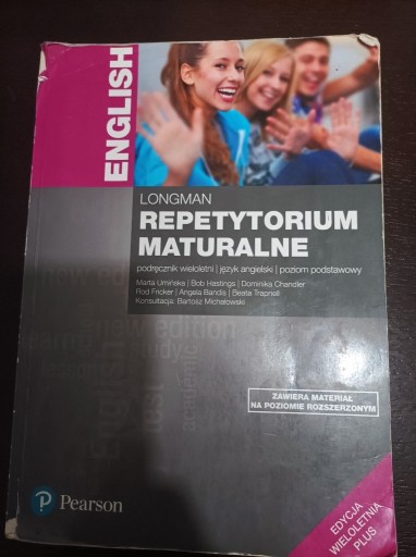 Zdjęcie oferty: Repetytorium maturalne Język angielski Podręcznik 