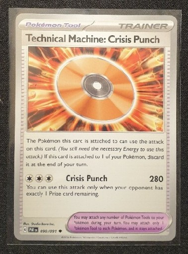 Zdjęcie oferty: 090/091 TM: Crisis Punch | Paldean Fates - TCG