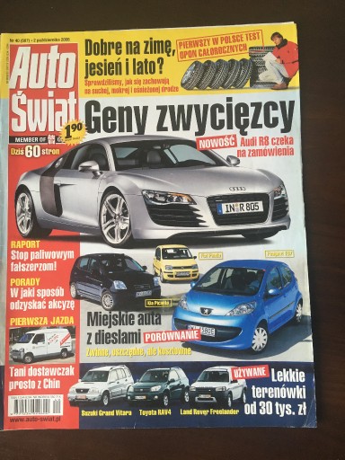 Zdjęcie oferty: Auto Świat 40/2006 (02.10.2006)