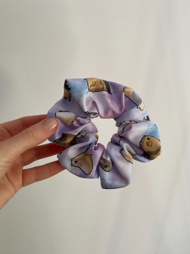 Zdjęcie oferty: scrunchie gumka do włosów w świnki morskie świnka