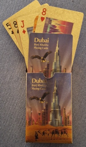 Zdjęcie oferty: Talia kart karty Dubaj oryginał