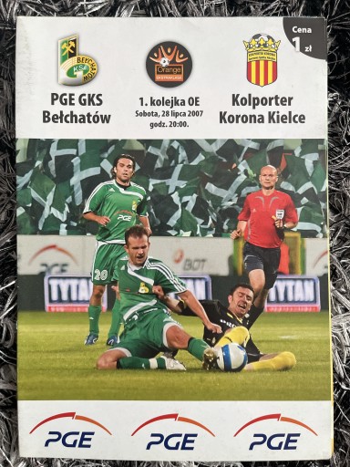 Zdjęcie oferty: Program meczowy GKS Bełchatów - Korona Kielce