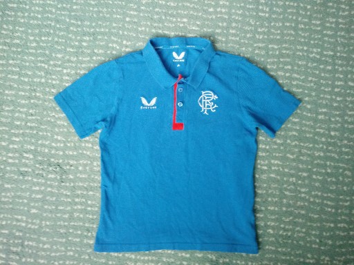 Zdjęcie oferty: Castore Rangers FC koszulka polo dziecko JL 140 cm