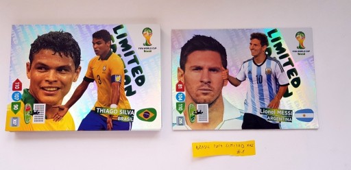 Zdjęcie oferty: Panini World Cup 2014 Limited Brazylia Adrenalyn