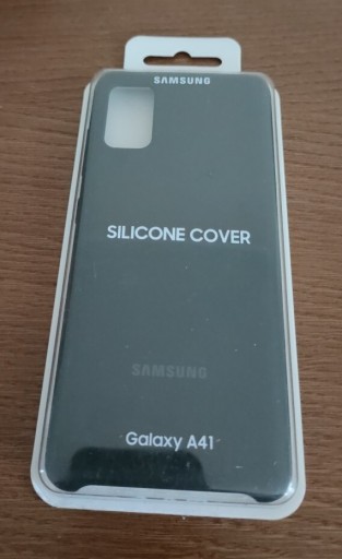 Zdjęcie oferty: Etui oryg Samsung Silicone Cover Galaxy A41 czarne