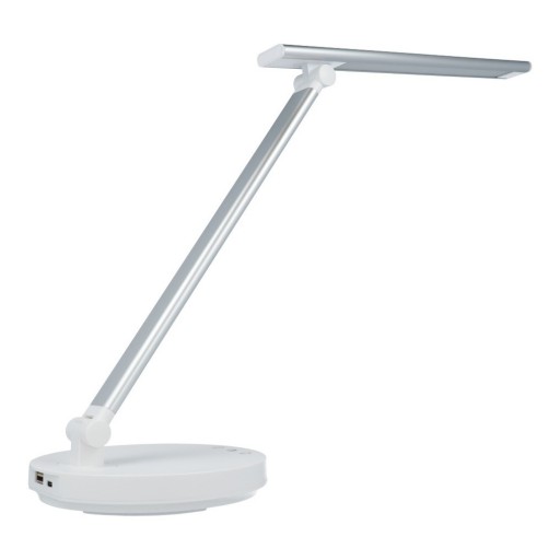 Zdjęcie oferty: Lampka biurkowa LED USB PH3833 srebrna składana