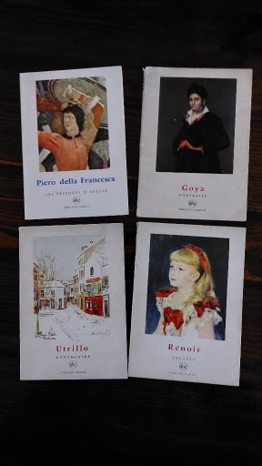 Zdjęcie oferty: Cztery mini albumy wyd. Fernand Hazan w Paryżu 1957