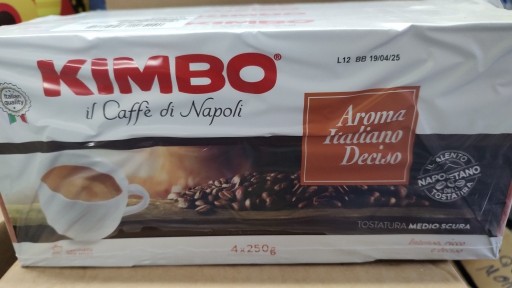 Zdjęcie oferty: Kimbo Aroma Italiano Deciso kawa mielona 250 g