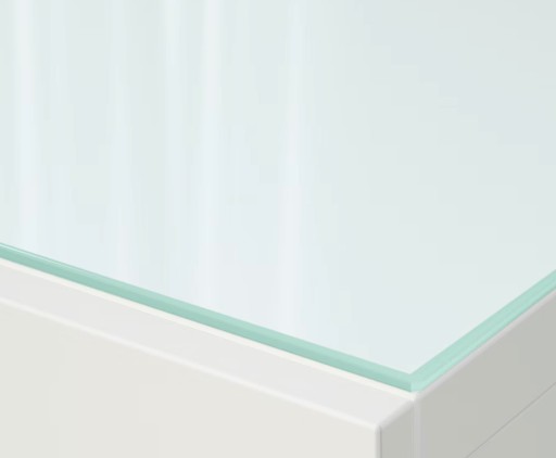 Zdjęcie oferty: Panel szklany Ikea Besta 180x40 i 160x48 cm biały 