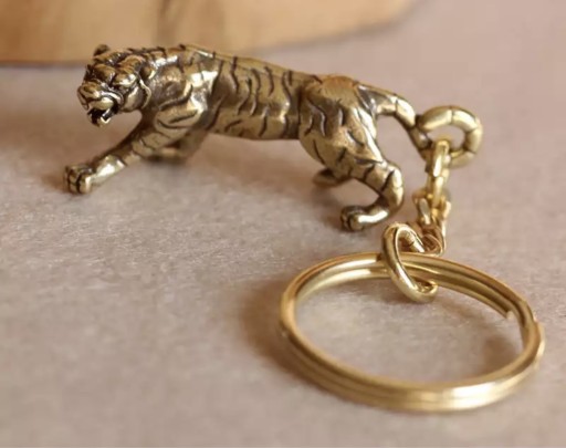 Zdjęcie oferty: Mosiądz zodiak tygrys zwierząt