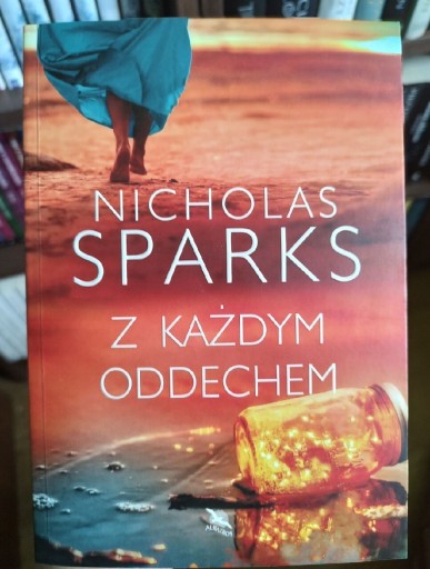 Zdjęcie oferty: Książka "Z każdym oddechem" Nicholas Sparks 