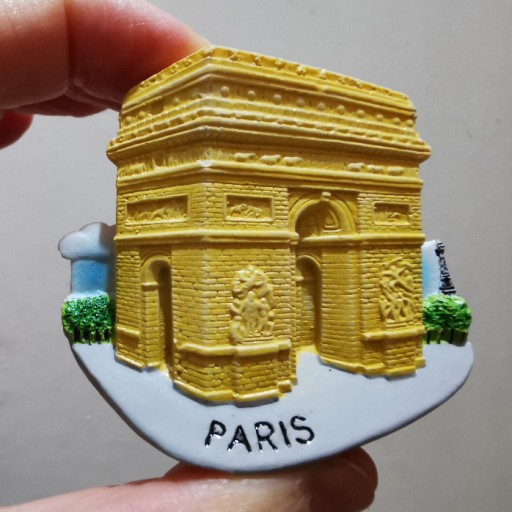 Zdjęcie oferty: Magnes na lodówkę 3D Francja Paryż Łuk Triumfalny