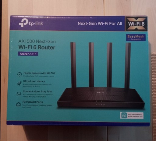 Zdjęcie oferty: TP-Link AX1500 Wi-Fi 6 Router