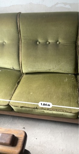 Zdjęcie oferty: Kanapa + 2 fotele Vintage do odświeżania