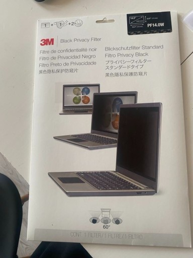 Zdjęcie oferty: Black Privacy Filter PF14.OW 3M