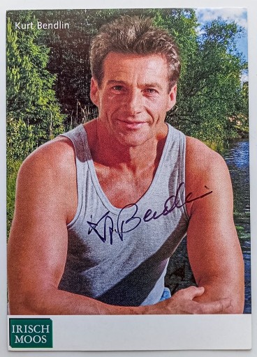 Zdjęcie oferty: MEDALIŚCI OLIMPIJSCY - Kurt Bendlin (1943-2024)  - autograf 