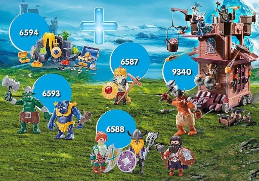 Zdjęcie oferty: Zestaw Playmobil 9340, 6587, 6588, 6594 i 6593