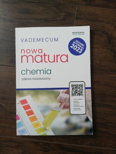 Zdjęcie oferty: Vademecum. Nowa matura 2023. Chemia rozrzerzony