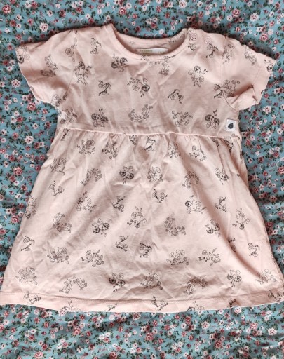 Zdjęcie oferty: Bawełniana sukienka niemowlęca na lato,r.74,Sinsay