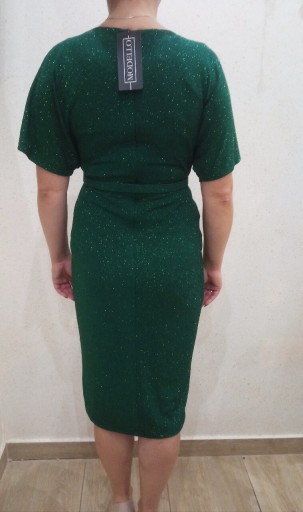 Zdjęcie oferty: Zielona sukienka koktajlowa ołówkowa 38