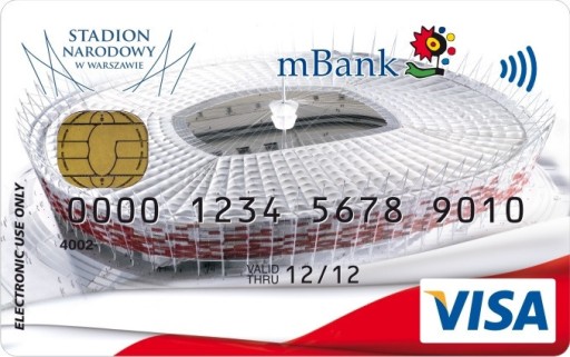 Zdjęcie oferty: Karty pre-paid mBanku Euro 2012 Stadion Narodowy