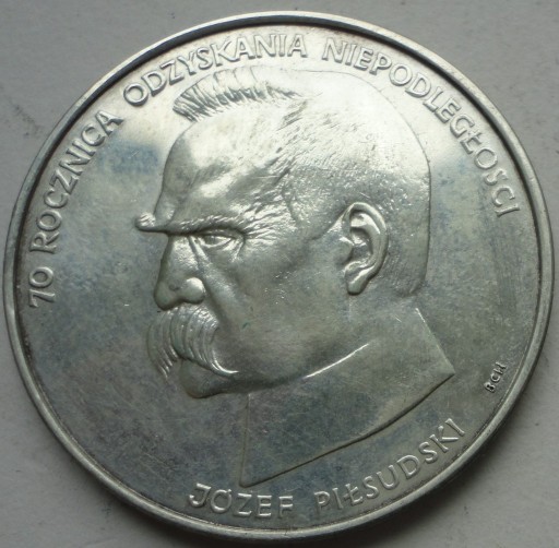 Zdjęcie oferty: 50000 złotych 1988 lustrzanka Józef Piłsudski 