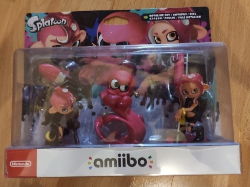 Zdjęcie oferty: Splatoon octoling amiibo 3pak (Używane)