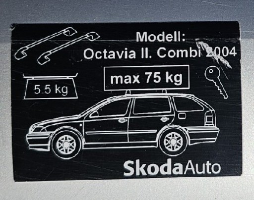 Zdjęcie oferty: Bagażnik dachowy Skoda Octavia  ii Kombi