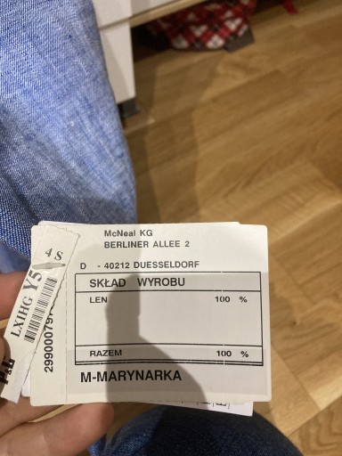 Zdjęcie oferty: Marynarka Len