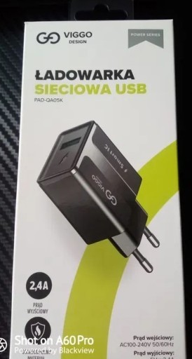 Zdjęcie oferty: Ładowarka sieciowa USB .Szybkie ładowanie
