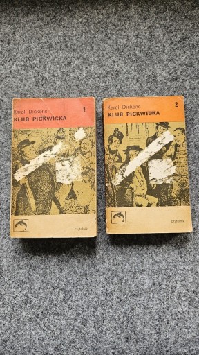 Zdjęcie oferty: Karol Dickens KLUB PICKWICKA Tom 1 i 2 Zestaw 