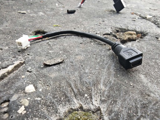 Zdjęcie oferty: Przejściówka android 4 pin mini usb