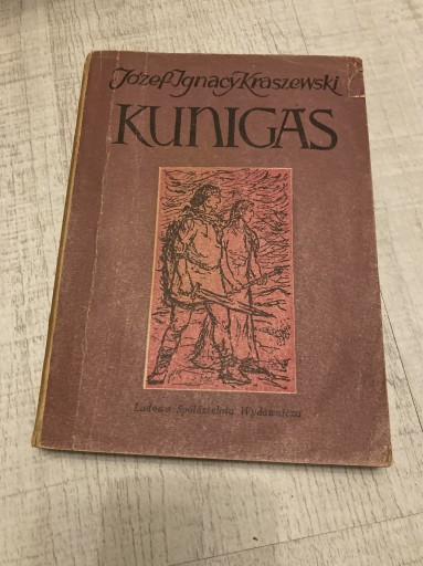 Zdjęcie oferty: Kunigas Ignacy Kraszewski 1954