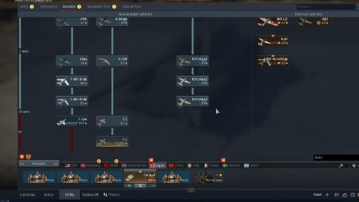 Zdjęcie oferty: War Thunder konto 100 lvl 6x6 era 50 mln SL