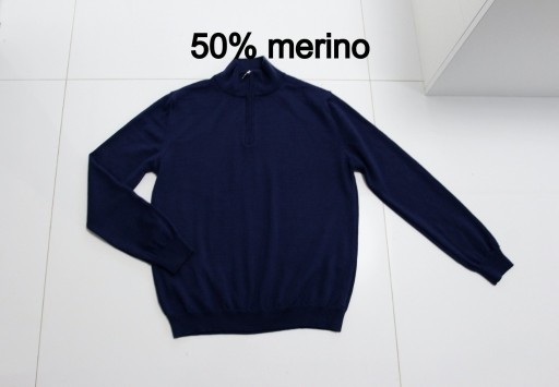 Zdjęcie oferty: Philip Louis, rozsuwany golf, 50% merino, L