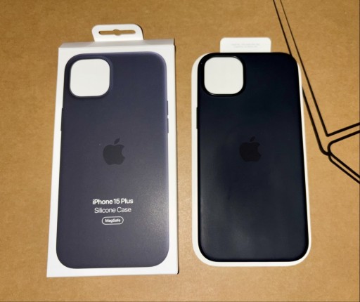 Zdjęcie oferty: Etui Apple iPhone 15 Plus Silicone Case with MagSafe Black Czarny kolor