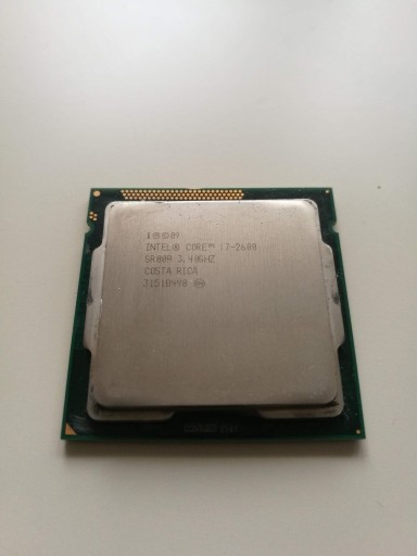 Zdjęcie oferty: Procesor Intel i7 2600 3,5GHz 4r/8w