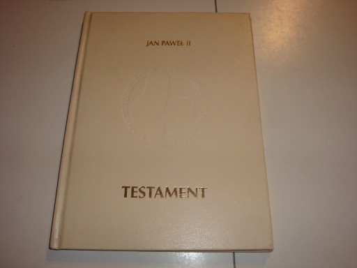 Zdjęcie oferty: TESTAMENT JAN PAWEŁ II 